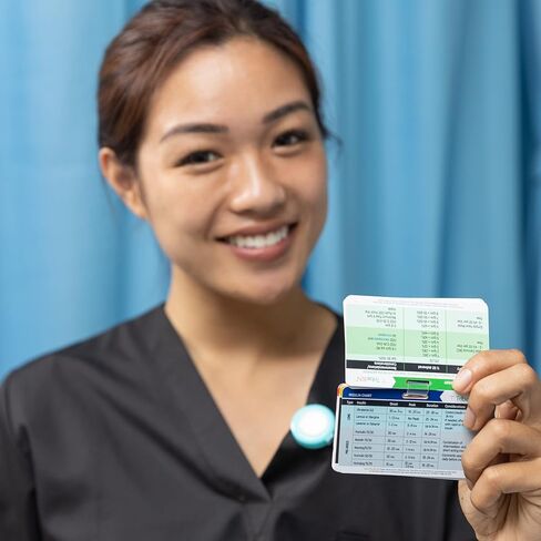 Badge Guru EKG/ECG Medical Flash Cards - Reference Cards for Nurses, Doctors, EMTs, Nursing Students and Med School Students (EKG/ECG) - 9 Cards in Kuwait