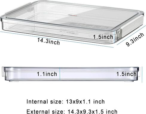 3 PCS Plastic A4 File Storage Cases Portable Transparent File Box Paper Organizer Photo Storage Boxes for 8.5x11 Letter, Photos, Scrapbook, Art, Craft, Office Supplies (14.3x9.3x1.5 Inch) in Saudi Arabia