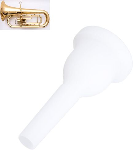 Tuba Mouthpiece,Mt‑20 Tuba Mouthpiece ABS Plastic Wind Tuba Instrument,Accessories Playing Parts for Trombone Mouthpiece in Kuwait