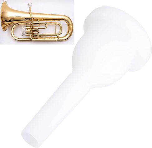 Tuba Mouthpiece,Mt‑20 Tuba Mouthpiece ABS Plastic Wind Tuba Instrument,Accessories Playing Parts for Trombone Mouthpiece in Kuwait
