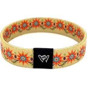 Hang Loose Bands - Southwestern Bracelet for Men, Women & Teens - Comfy Tribal Print and Boho - Western Style Reversible Wristband - Marysol | Small: 6.5" (most common fitting size) in Saudi Arabia