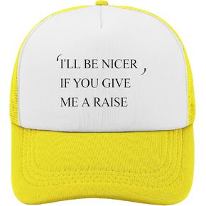 I'll Be Nicer If You Give Me A Raise Hats for Womens Funny Washed Distressed in Kuwait