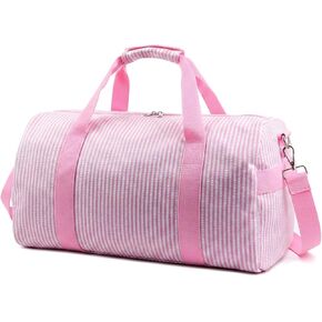 Girls Duffle Bag Kids Weekender Overnight Travel Bags with Shoe Compartment for Girls Dance Bags, Sleepover Bag,Overnight Bag for Teen Girls in Saudi Arabia