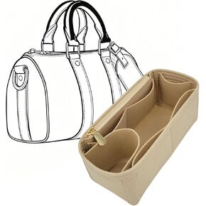 Purse Organizer Insert for lv Keepall 25/35,lv Keepall 25/35 Organizer Insert in Saudi Arabia