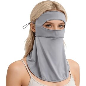 UV-Sun-Protection-Face-Mask for Women Men Cooling Breathable Full Face Masks for Summer Outdoor Sports in Saudi Arabia
