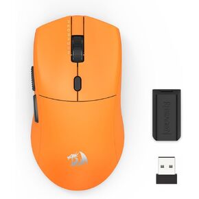 Redragon M816-PRO Wireless Gaming Mouse, 26K DPI Tri-Mode 61G Ultra-Light Mouse Gaming, RGB, 6 Full Programmable Buttons Mice, Software Support, 200Hrs Long Battery Life for PC, Mac in Kuwait