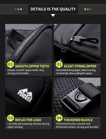 Peicees Pack of 2 Mens Crossbody Bag Man Bags Mens Purse Anti-theft Sling Bag Shoulder Bag Chest Bag, Leather Black Gold and Mini Black in Kuwait