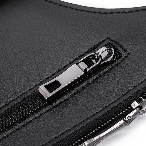 Underarm Shoulder Bag for Men Wome Leather Shoulder Bag,Adjustable Anti Pickpockets Travel Wallets Armor Hidden Underarm Strap Wallet in Saudi Arabia