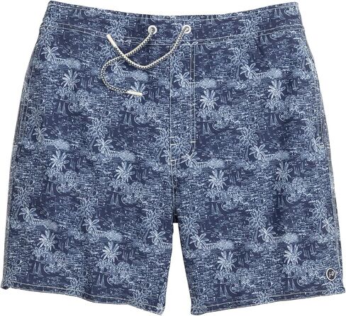 johnnie-O Half Elastic 7" Surf Shorts Limon/XL in Kuwait
