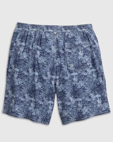 johnnie-O Half Elastic 7" Surf Shorts Limon/XL in Kuwait
