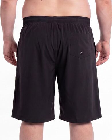 GIISAM Mens Big and Tall Swim Trunks, 9’’ Quick Dry Board Shorts with Liner Zip Pocket Plus Size Bathing Suit for Men, 3-9XL in Saudi Arabia