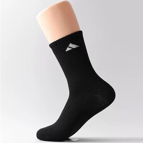 10 Pairs Men's New Solid Color Sports Socks, Spring/Summer Breathable Fitness Socks, Running Socks and Daily Casual Wear in Kuwait