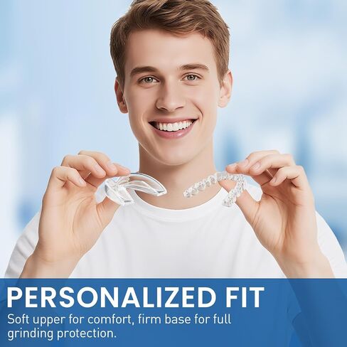 Anti Grinding Guard for Clenching Teeth at Night, Mouth Guard for Grinding Teeth at Night, Teeth Grinding Mouthguards for Sleeping, Comfortable Grinding Guard for Adults in Kuwait
