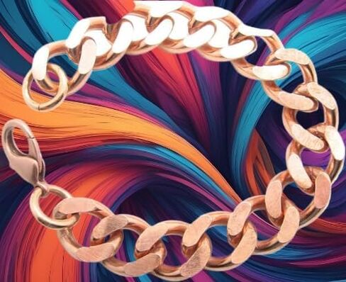 Copper bracelet CB639G. 5/8 of an inch wide. (10) in Saudi Arabia