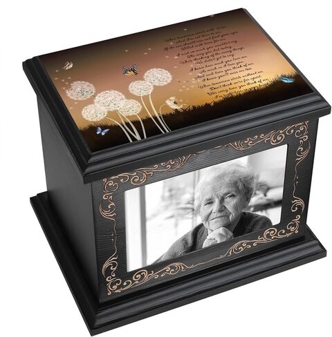 Cremation Urns for Human Ashes Adult Male or Female, Funeral Memorial Urns for Ashes with Photo Frame, Wooden Urns Box and Casket for Men Women, Burial Urn for Adults Up to 200 IBS in Saudi Arabia