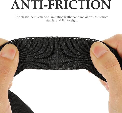 VALICLUD Baseball Belt Elastic Adjustable Softball Waistband for Men and Youth, Black Stretch Synthetic Leather Sports Belt for Outdoor and Team Sports in Kuwait