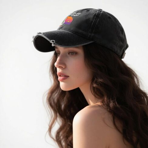 What if I'm not Silly Enough? Hat for Dad Cool Washed Distressed Baseball Caps in Kuwait