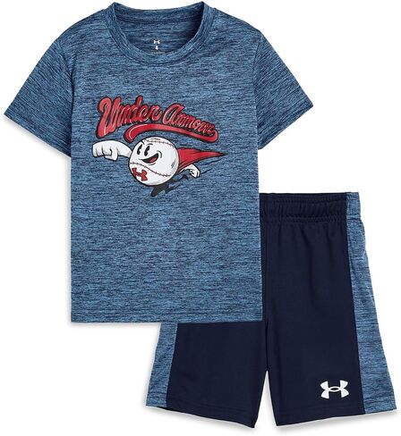 Under Armour Boys' Tech Superball Short Sleeve Set (Little Kid) in Kuwait