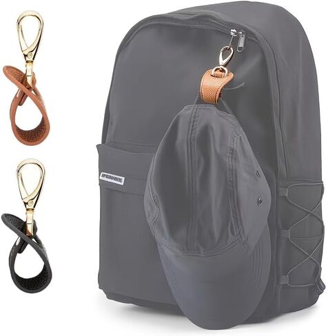 2pcs Hat Clip for Travel,Space-saving Hat Holder Accessories for Backpack/Sling Bag/Beach Bag, Hands-free Hiking, Beach, Cruise Travel Essentials for Women/Men in Kuwait