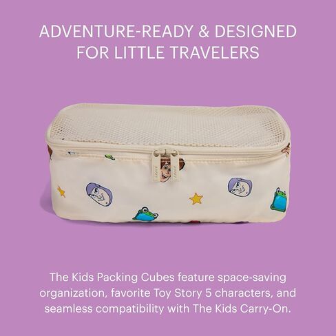 Away Toy Story 5 Kids Packing Cubes Set of 3 - Lightweight Space-Saving Packing Cubes for Carry-On Luggage - Medium and Wide Sizes - Toy Story 5 in Saudi Arabia
