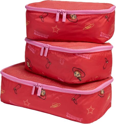 Away Toy Story 5 Kids Packing Cubes Set of 3 - Lightweight Space-Saving Packing Cubes for Carry-On Luggage - Medium and Wide Sizes - Toy Story 5 in Saudi Arabia