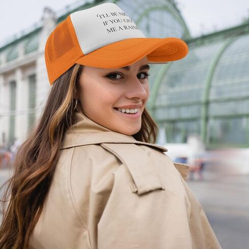 I'll Be Nicer If You Give Me A Raise Hats for Womens Funny Washed Distressed in Kuwait