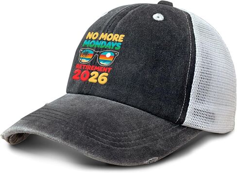 No-More Mondays Retirements 2026 Sun hat Beach caps for Boyfriends in Kuwait