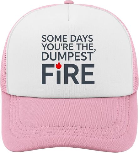 Kawaii Dumpster Fire Some Days You're Dumpster Fire Hats for Women Vintage in Kuwait
