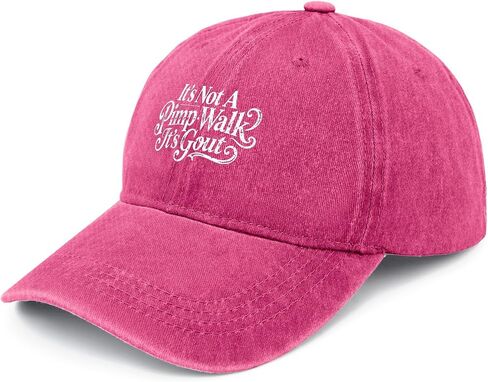 It's Not A Walk It's Gout Funny Old Man Medical Hat for Mens Soft Washed in Kuwait