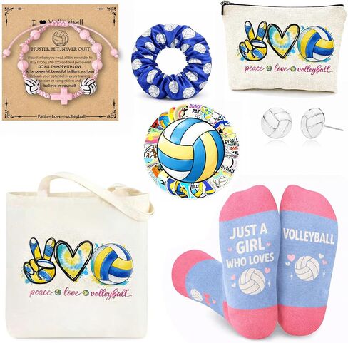 Volleyball Gifts for Teen Girls-Accessories Youth Stuff for Girls Birthday, Team Gift, End of Season Team Player Gifts Women in Saudi Arabia