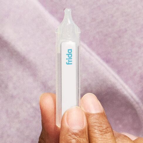 Frida Saline Ampules for Therapy, Gentle Drug-Free Isotonic Saline for Airway Hydration and Congestion Relief, Safe for All Ages, 10 Single-Use Vials in Kuwait