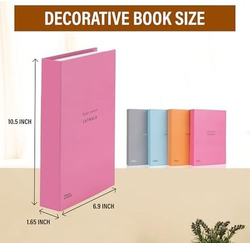 ICON Decorative Book Set + Wood Bead Garland Bundle | Coffee Table Decor Set | Faux Decorative Books with Rustic Beads in Saudi Arabia