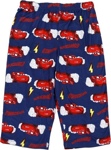 Disney Cars Pajamas for Boys, 2 Piece Coat Style Lightning McQueen Pajamas for Toddler Boys, Lightning McQueen Pjs for Kids in Kuwait