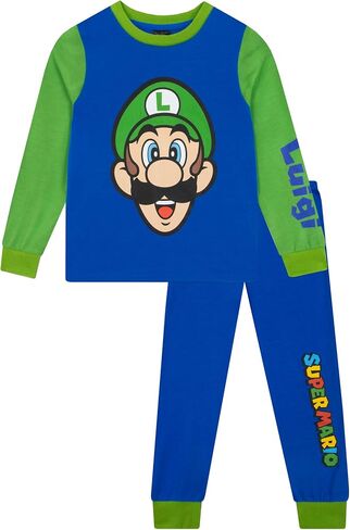 Super Mario Pajamas, 2 Pack Boys Pajamas, Gaming Boys Pjs, Mario Kids Pajama Set in Kuwait