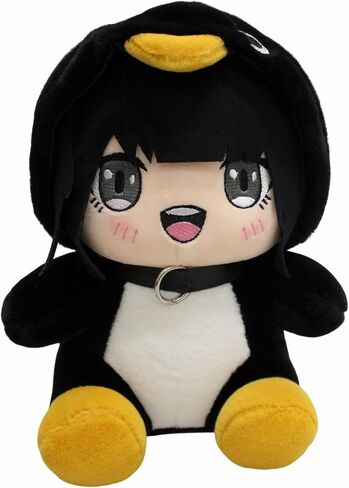 وسادة رمي من القطيفة على شكل بطريق Gugugaga للمعجبين والأصدقاء لطيفة بشكل جميل (Penguin A) in Kuwait