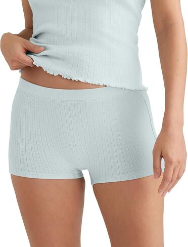 Tommy John Women's Pointelle Boyshort Underwear in Kuwait