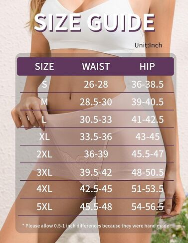 Womens High Waisted Tummy Control Underwear Full Coverage Cotton Briefs Ladies Postpartum Boyshorts Panties 4 Pack in Saudi Arabia