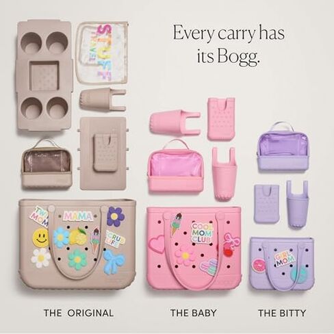 BOGG BAG Boggs N’ Ends Travel Organizer + Original, Large Tote (Carolina On My Mind) – Durable, Washable, Tip-proof – Beach, Pool, Boat, Work, Sports in Saudi Arabia