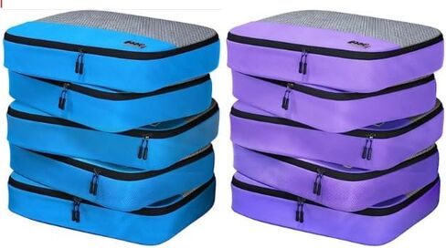 Blue and Purple Large Packing Cubes in Saudi Arabia
