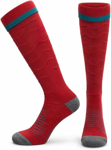 Kids Soccer Uniform Set with Socks – Portugal Inspired Colors – Soccer Jersey & Shorts Kit Outfit for Boys & Girls in Kuwait
