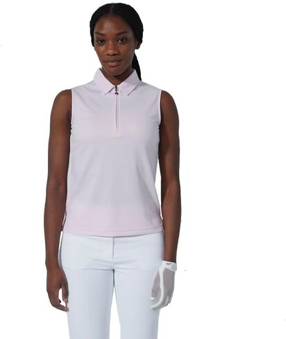 Daily Sports Peoria Womens Sleeveless Golf Polo - Pink/XS in Saudi Arabia