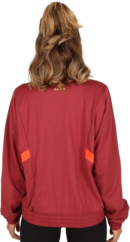adidas Womens x Zoe Saldana Collection U-4-U Track Jacket, Red, Large in Kuwait