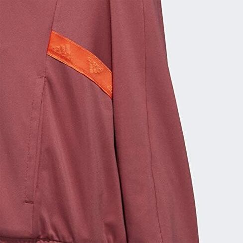 adidas Womens x Zoe Saldana Collection U-4-U Track Jacket, Red, Large in Kuwait