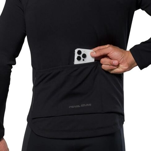 PEARL IZUMI Attack Thermal Jersey - للرجال أسود، L in Kuwait