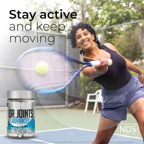 Dr. Joints NDS Nutrition Advanced - Joint Health Formula with FruiteX-B, Glucosamine & Chondroitin - Improved Mobility & Flexibility - 90 Capsules in Saudi Arabia