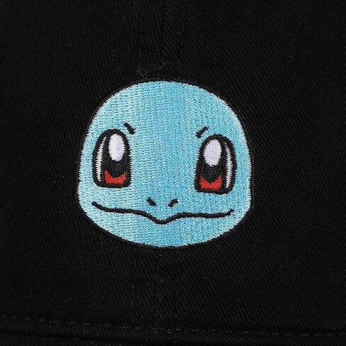 Bioworld Pokemon Embroidered Squirtle Adult Baseball Hat (One Size) in Kuwait