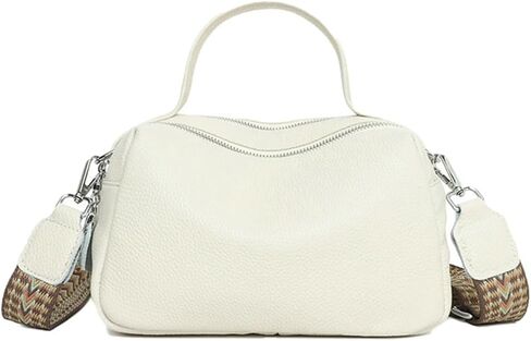 Slouchy Retro Shoulder Bag for Women Soft Genuine Leather Top Handle Tote for Work Travel and Everyday Satchel in Kuwait