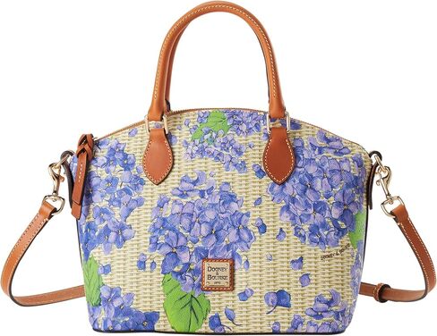 Dooney & Bourke Handbag, Hydrangea Basketweave Geena Satchel in Kuwait