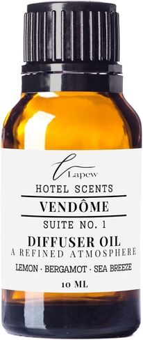 Lapew Hotel Scents Luxury Diffuser Oil | Vendôme Suite 1 | Inspired by the Ritz-Carlton | Hotel Fragrance Oil for Nebulizer & Waterless Diffuser | 10ml in Saudi Arabia
