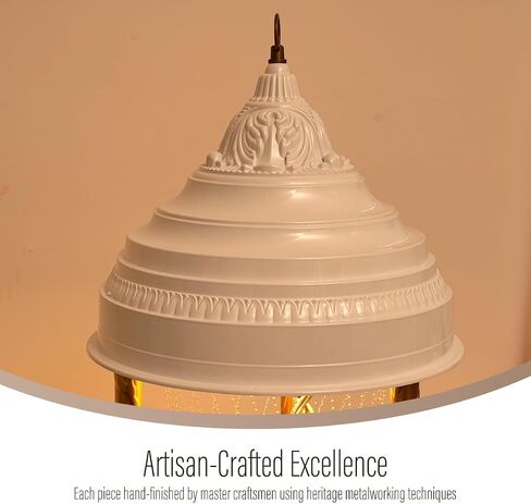 Oil Rain Lamp Vintage Light | Alabaster White Virgin Mary Series-Single Line Version(13×13×36 in)-Mood Lighting and Luxury Ambient Sculpture for Home, Galleries, Dinings, Hotel Lobbies in Saudi Arabia